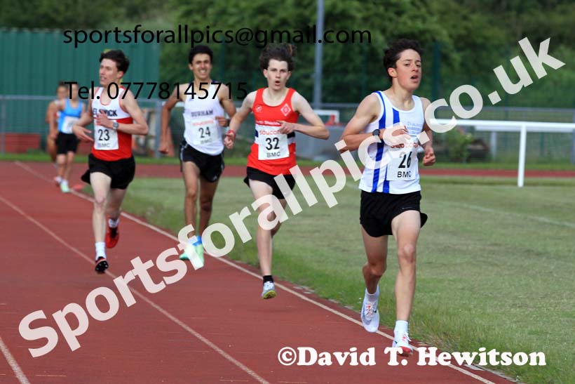 The 1500 metres, 2022 BMC Chester le Street. Photo: David T. Hewitson/Sports for All Pics